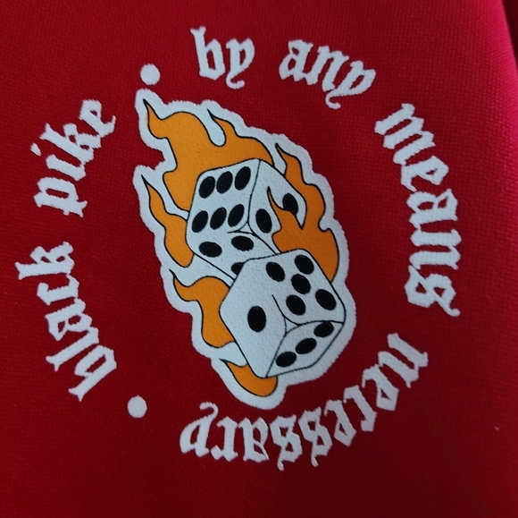 Black Pike 247 All Hustle No Luck Embroidered Hockey Jersey - Picture 3 of 13